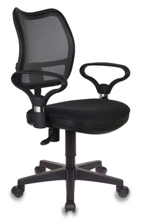 Кресло Бюрократ Ch-799AXSN черный TW-01 сиденье черный TW-11 сетка/ткань крестовина пластик
