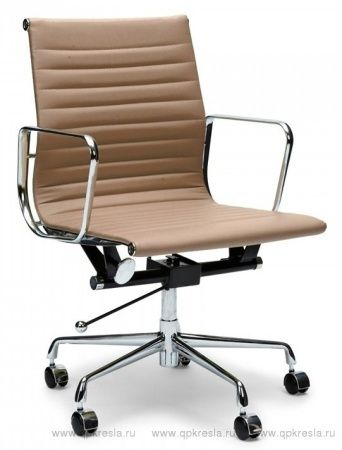 Кресло Eames (Эймс) Ribbed коричневое