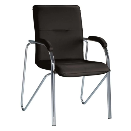 Офисный стул Samba Soft (Самба софт)  (Искусственная кожа V 4 черный)