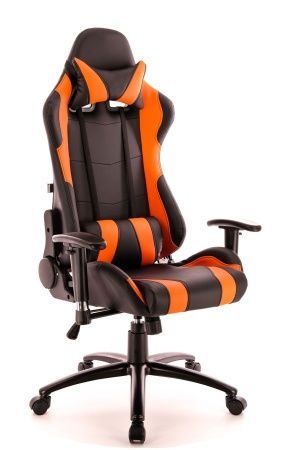 Кресло Everprof Lotus S2 экокожа оранжевый