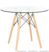 Стол Eames (Эймс) стеклянный