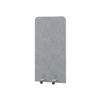 Перегородка акустическая прямая Everprof EVO Acoustic (ЭВО Акустик) на роликовых опорах 800х28х1600 Ткань Kiton 06