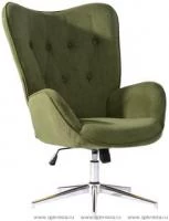 Кресло Филадельфия (Замша) Хаки