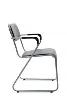 Кресло Nix Plus RCH OMKL-03 Черный/Металл окрашенный Хром