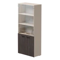 Шкаф комбинированный Everprof EVO (ЭВО) 800х383x1835 Кашемир/Дуб Пасадена