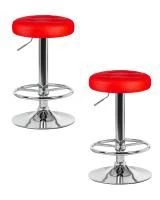 Набор 2 шт Табурет барный DOBRIN BRUNO, красный