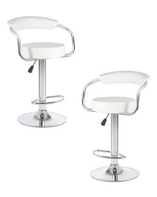 Набор 2 шт Стул барный DOBRIN MARTA, белый