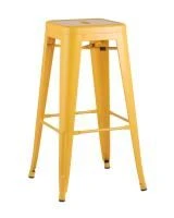 Стул барный TOLIX желтый глянцевый
