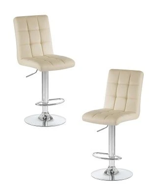 Набор 2 шт Стул барный DOBRIN KRUGER, кремовый