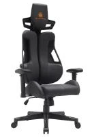 Геймерское кресло Everprof Serval (Сервал) Q Экокожа Черный