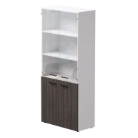 Шкаф комбинированный Everprof EVO (ЭВО) 800х383x1835 Белый/Дуб Пасадена