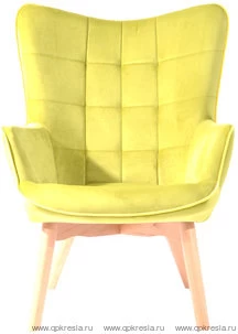 Кресло Манго Вельвет Оливковый