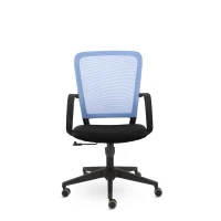 Кресло М-806 Хэнди/Handy blackPL Ср JD-10/D26-28 (голубой/черный)