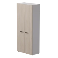 Шкаф с высокими дверьми Everprof EVO (ЭВО) 800х383x1835 Белый/Дуб Соната