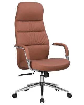 Офисное кресло для руководителей DOBRIN NERO, кирпичный (RXT051-13)