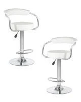 Набор 2 шт Стул барный DOBRIN MARTA, белый
