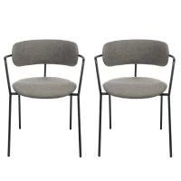 Комплект из 2-х стульев Ant букле серый