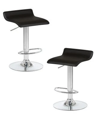 Набор 2 шт Стул барный DOBRIN TOMMY, чёрный