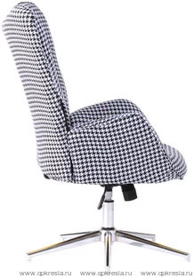 Кресло Филадельфия (Ткань) Черно-белый