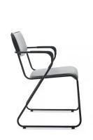 Кресло Nix Plus RCH OMKL-03B Черный/Металл Черный