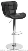 Барный стул PORSCHE (Порше) Экокожа Черный