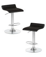Набор 2 шт Стул барный DOBRIN TOMMY, чёрный