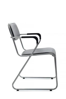 Кресло Nix Plus RCH OMKL-03 Черный/Металл окрашенный Хром