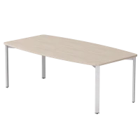 Стол переговорный Everprof EVO (ЭВО) 2100х1100x755 Дуб Соната/Белый