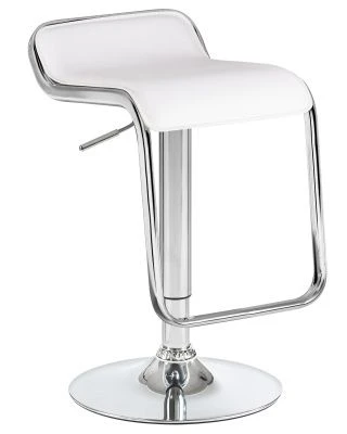 Стул барный DOBRIN CRACK, белый