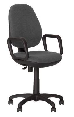 Офисное кресло COMFORT GTP (Комфорт) (V - Искусственная кожа ) C - Ткань CAGLIARI C 38 антрацит