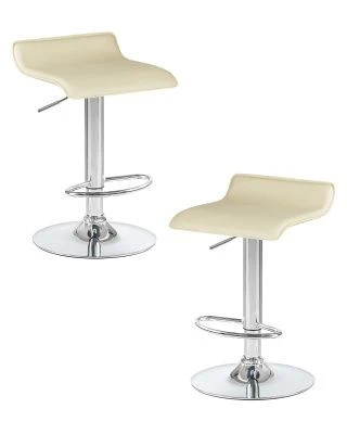Набор 2 шт Стул барный DOBRIN TOMMY, кремовый