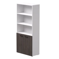Шкаф полузакрытый Everprof EVO (ЭВО) 800х383x1835 Белый/Дуб Пасадена