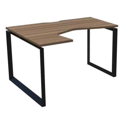 Стол эргономичный левый на металлокаркасе НТМП.О-040.ЛВ