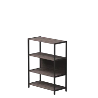 Стеллаж металлический средний Everprof EVO (ЭВО) 830х385x1120 Дуб Пасадена/Черный