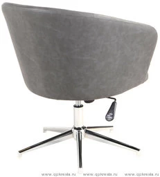 Кресло Харис (Экокожа) Серый