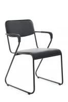 Кресло Nix Plus RCH OMKL-03B Черный/Металл Черный