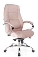 Кресло для руководителя Everprof Kron M Кожа Бежевый