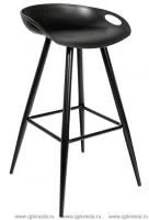 Барный стул ФЛЭШ Пластик Черный