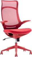 Кресло руководителя Everprof Spirit (Спирит) Сетка Красный