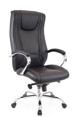 Кресло Everprof King M экокожа черный