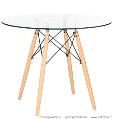 Стол Eames (Эймс) стеклянный