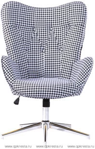 Кресло Филадельфия (Ткань) Черно-белый