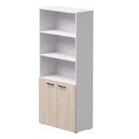 Шкаф полузакрытый Everprof EVO (ЭВО) 800х383x1835 Белый/Дуб Соната