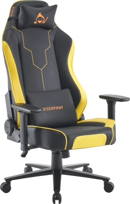 Геймерское кресло Everprof Rapid (Рапид) Экокожа Желтый