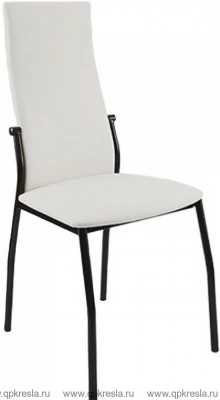 Стул ГАЛС черный/кожзам