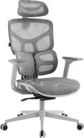 Эргономичное кресло Everprof Alfa Grey (Альфа Грэй) Сетка Серый