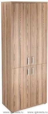 Стеллаж НТ-580 с дверьми ЛДСП НТ-600.2 и НТ-601.2