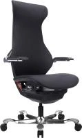 Эргономичное кресло Everprof Atom Black (Атом Блэк) Экокожа Черный
