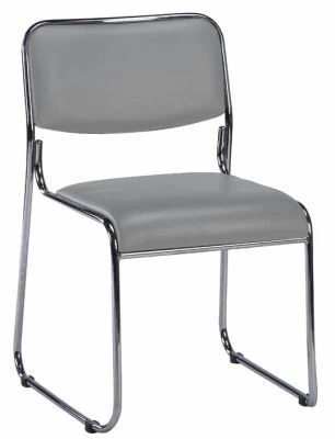 Стул Everprof Fix Chrome Экокожа Серый