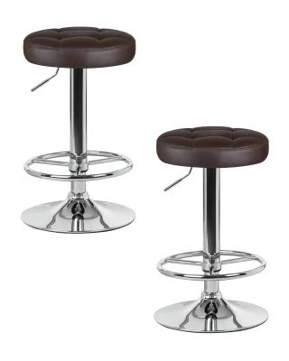 Набор 2 шт Табурет барный DOBRIN BRUNO, коричневый